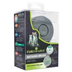 FURminator Bathing Brush Cepillo De Baño Para Mascotas -Productos Para Perros 92106 pla iams furminator bathing brush hs 05 7