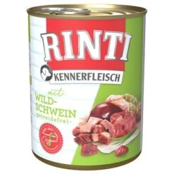 Pack Ahorro: Rinti Kennerfleisch 12 X 800 G 30 Pack Ahorro: Rinti Kennerfleisch 12 X 800 G -Productos Para Perros 98726 pla bilder rinti kennerfleisch wildschwein 800g hs 01 6