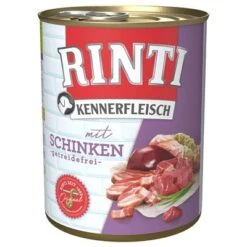Pack Ahorro: Rinti Kennerfleisch 12 X 800 G 38 Pack Ahorro: Rinti Kennerfleisch 12 X 800 G -Productos Para Perros 98834 pla bilder rinti kennerfleisch schinken 800g hs 01 8