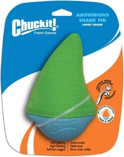 Chuckit! Aleta De Tiburón Flotante Para Perros -Productos Para Perros Aleta de Tiburon Flotante para Perros 63e365b02d8be