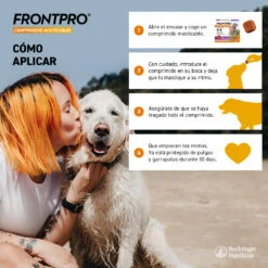 Comprimidos Masticables Antisitarios Perros De 25 A 50 Kg (11 Mg) 20 Comprimidos Masticables Antisitarios Perros De 25 A 50 Kg (11 Mg) -Productos Para Perros Frontpro Modo Uso 63bd365693c14
