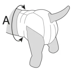 Flamingo Pañales Dipy Para Perros Muy Mayores O Cachorros Xl 12 Unidades -Productos Para Perros LuierVrouw RA 01 63354d5a2e487