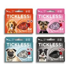 Tickless Repelente De Insectos Ultrasónico Rosa -Productos Para Perros all pet white background and shadow low resolution 63eca3e6ca954