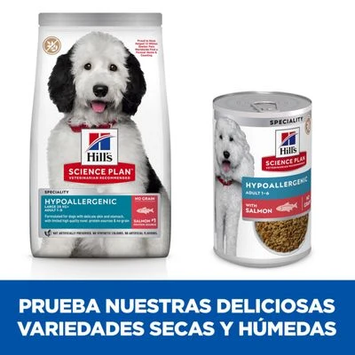 Hill's Science Plan Adult Hypoallergenic Large Breed Con Salmón 5 Hill's Science Plan Adult Hypoallergenic Large Breed Con Salmón - Imagen 3