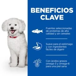 Hill's Science Plan Adult Hypoallergenic Small & Mini Con Salmón -Productos Para Perros bk34688m ongoing key benefits 9