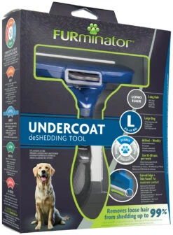 FURMINATOR Cepillo Para Perros Grandes De Pelo Largo -Productos Para Perros cepillo para perros grandes de pelo largo 8
