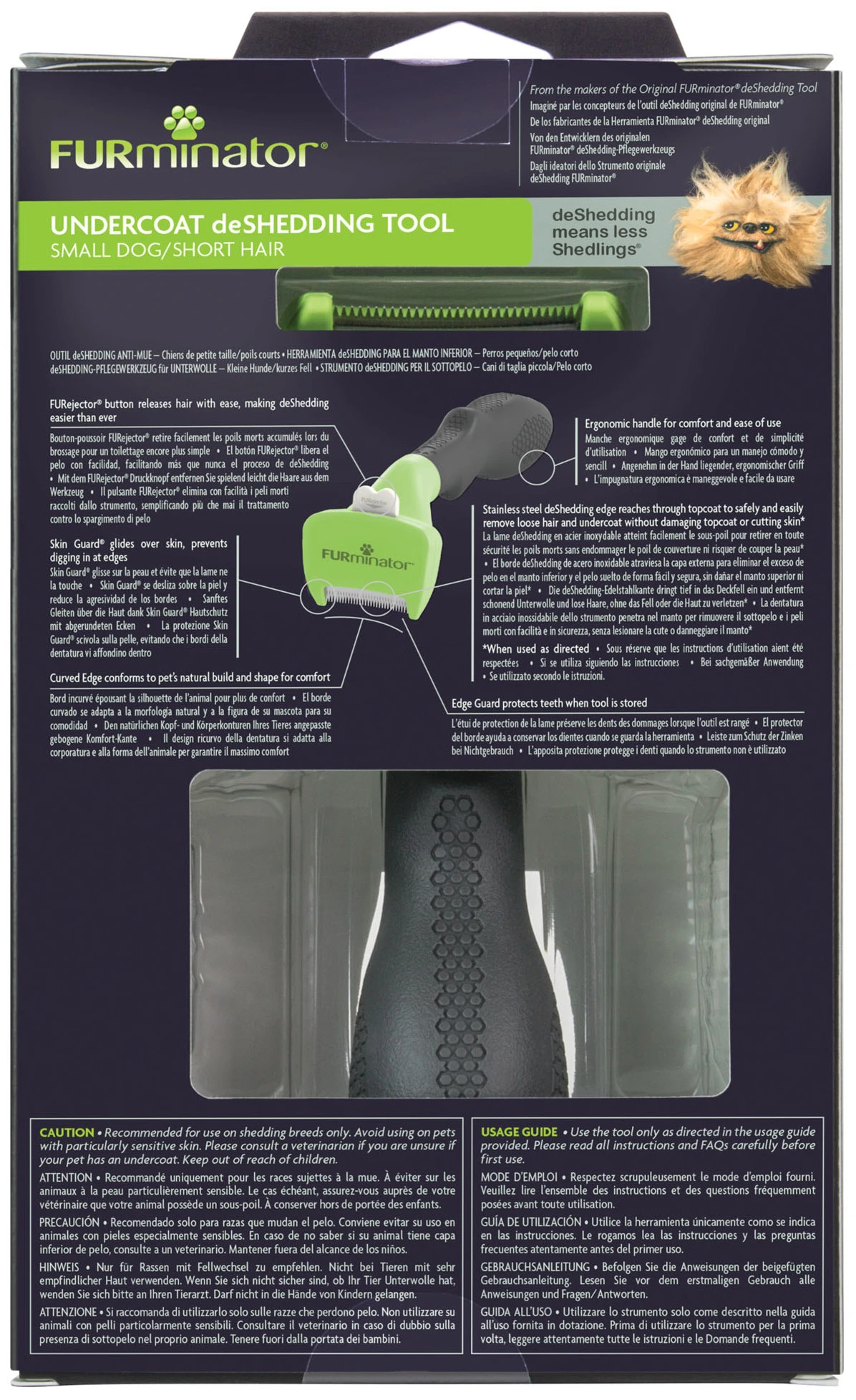 FURMINATOR Cepillo Para Perros Pequeños De Pelo Corto 11 FURMINATOR Cepillo Para Perros Pequeños De Pelo Corto - Imagen 9