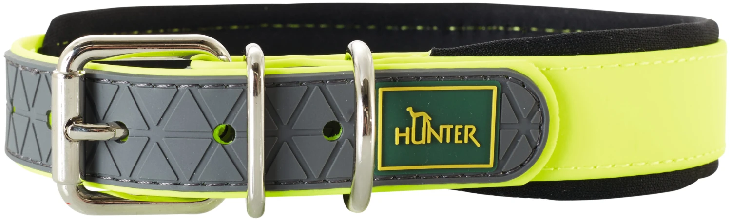 Hunter Collar Convenience Para Perros Color Amarillo Neón 3 Hunter Collar Convenience Para Perros Color Amarillo Neón