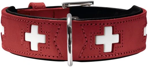 Hunter Collar Swiss Para Perros Color Rojo Y Negro 3 Hunter Collar Swiss Para Perros Color Rojo Y Negro