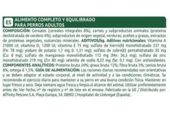 Affinity Libra Adult Con Cordero Pienso Para Perros -Productos Para Perros compo libra dog adult cordero es 9