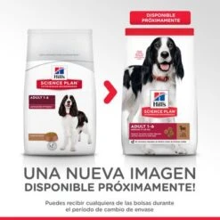Hill's Science Plan Hill's Adult 1-6 Medium Science Plan Con Cordero Y Arroz -Productos Para Perros es dog adult medium lamb transition coming soon 1 5