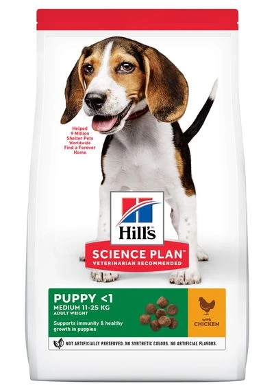 Hill's Science Plan Hill's Puppy <1 Medium Science Plan Con Pollo 3 Hill's Science Plan Hill's Puppy <1 Medium Science Plan Con Pollo