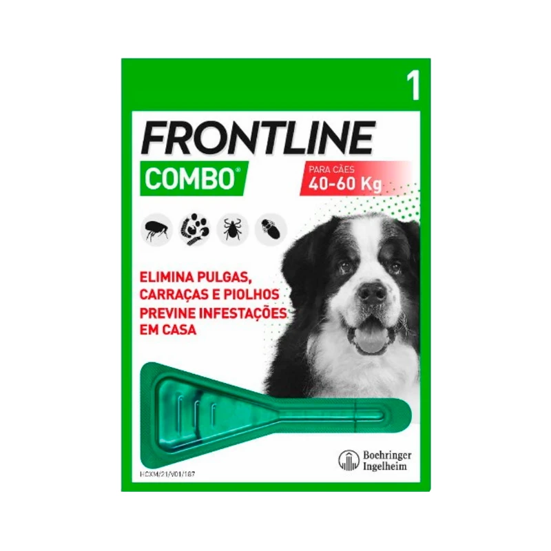 Frontline Pipetas Combo Spot-On Para Perros De 40-60 Kg 5 Frontline Pipetas Combo Spot-On Para Perros De 40-60 Kg - Imagen 3