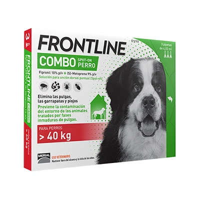 Frontline Pipetas Combo Spot-On Para Perros De 40-60 Kg 6 Frontline Pipetas Combo Spot-On Para Perros De 40-60 Kg - Imagen 4