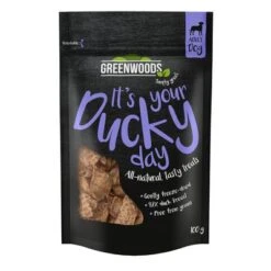 Pack Ahorro Greenwoods Nuggets 5 X 100 G -Productos Para Perros greedwoods duck 100g 1000x1000 5