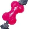 Hueso Tpr Con Cuerda -Productos Para Perros hueso tpr con cuerda 1