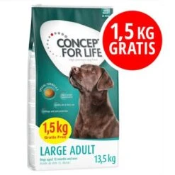 PROMO: Concept For Life Pienso Para Perros 12 + 1,5 Kg ¡gratis! -Productos Para Perros icon 1 5kg gratis 1000x1000 de 1 9