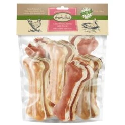 Lukullus Huesos Rellenos Pack XXL 750 G 13 Lukullus Huesos Rellenos Pack XXL 750 G -Productos Para Perros lukullus treat dogbons chickenduck 15cm 1000x1000 1