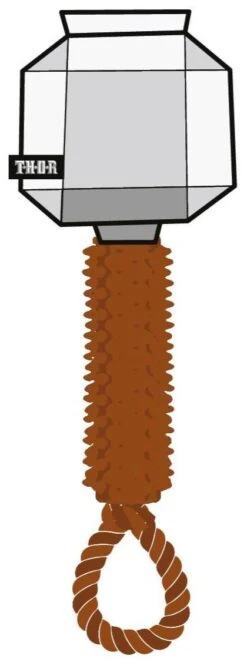 Mordedor Para Perro Avengers Thor -Productos Para Perros mordedor para perro avengers thor 3