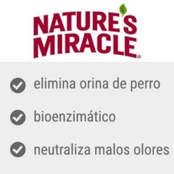 Nature's Miracle Spray Quitamanchas De Orina Y Quitaolores Para Perros -Productos Para Perros nature s miracle 2 2