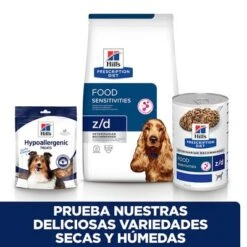 Hill's Prescription Diet Z/d Food Sensitivities 15 Hill's Prescription Diet Z/d Food Sensitivities -Productos Para Perros pd zd dog bk30873m bk30972 cross sell es 9
