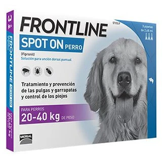 Frontline Spot On Para Perros (20 - 40 Kg) 6 Frontline Spot On Para Perros (20 - 40 Kg) - Imagen 4
