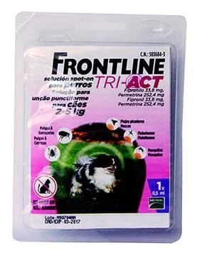 Frontline Pipetas Tri-Act Solució Spot-On Para Perros De 2-5 Kg 9 Frontline Pipetas Tri-Act Solució Spot-On Para Perros De 2-5 Kg - Imagen 7