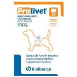 Prolivet Mantenimiento De La Función Hepática Perros Medianos -Productos Para Perros prolivet perros medianos 641c593cae079