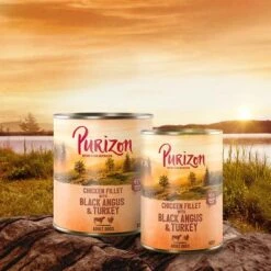 Purizon Adult 12 X 800 G Comida Húmeda Sin Cereales Para Perros -Productos Para Perros purizon idcard wet blackangus 1000x1000 6
