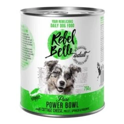 Rebel Belle 12 X 750 G - Pack Ahorro -Productos Para Perros rebelbelle adult power 750g 1000x1000 7