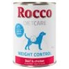 Rocco Diet Care Weight Control Con Vacuno Y Pollo - 400 G -Productos Para Perros rocco nf dietcare 400g weight control beef 1000x1000 9