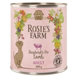 Rosie's Farm Adult 6 X 800 G 18 Rosie's Farm Adult 6 X 800 G -Productos Para Perros rosie sfarm adult lamb 800g 1000x1000 6