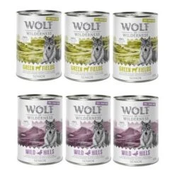 Wolf Of Wilderness Free Range Senior 12 X 400 G - Pack Ahorro -Productos Para Perros sr mix 400g ohne icon 1000x1000 1