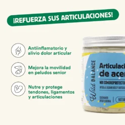 Suplemento Natural Para La Salud De Articulaciones Y Ligamentos -Productos Para Perros wild balance articulaciones acero alivio dolor articular displasia 2 min 63733a6536c66