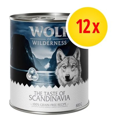 Pack Ahorro Wolf Of Wilderness The Taste Of 12 X 800 G 3 Pack Ahorro Wolf Of Wilderness The Taste Of 12 X 800 G
