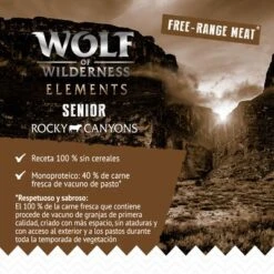 Pack Ahorro: 2 X 12 Wolf Of Wilderness Elements -Productos Para Perros wow boards elements fr rockycanyions senior 1000x1000 de 3