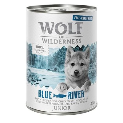 Wolf Of Wilderness Free Range Junior 6 X 400 G 3 Wolf Of Wilderness Free Range Junior 6 X 400 G