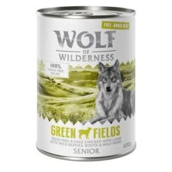 Wolf Of Wilderness Free Range Senior 12 X 400 G - Pack Ahorro 13 Wolf Of Wilderness Free Range Senior 12 X 400 G - Pack Ahorro -Productos Para Perros wow freerange senior greenfields 400g 1000x1000 6
