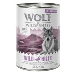 Wolf Of Wilderness Free Range Senior 12 X 400 G - Pack Ahorro 16 Wolf Of Wilderness Free Range Senior 12 X 400 G - Pack Ahorro -Productos Para Perros wow freerange senior wildhills 400g 1000x1000 2