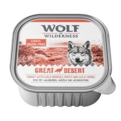 Wolf Of Wilderness 6 X 300 G 12 Wolf Of Wilderness 6 X 300 G -Productos Para Perros wow greatdesert 300gtray side 1000px 2