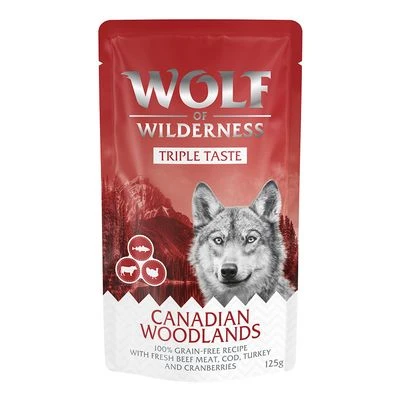 Wolf Of Wilderness Triple Taste 12 X 125 G 9 Wolf Of Wilderness Triple Taste 12 X 125 G - Imagen 7