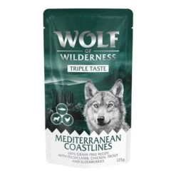 Wolf Of Wilderness Triple Taste 12 X 125 G 13 Wolf Of Wilderness Triple Taste 12 X 125 G -Productos Para Perros wow nafu taste of 125g pouch mediterrianean 1000x1000 3