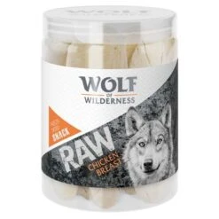 Wolf Of Wilderness RAW Filetes De Pechuga De Pollo Liofilizada -Productos Para Perros wow rawsnack chicken breast 110g 1000x1000 6