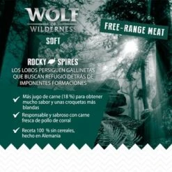 Wolf Of Wilderness Soft Rocky Spire Pollo De Corral Y Pintada -Productos Para Perros wow softstrong board benefits rockyspires 1000x1000 es 5